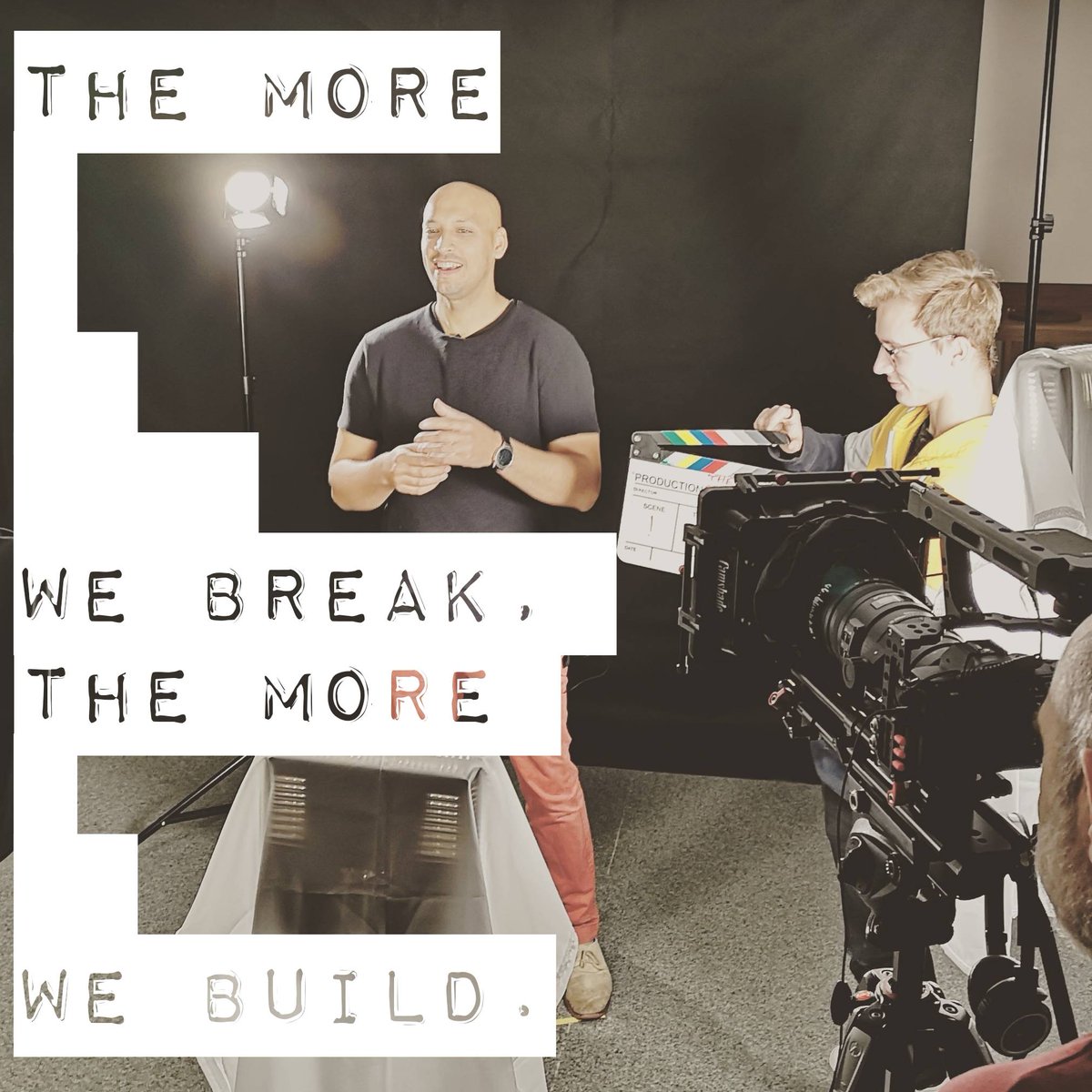The more we break the more we build - get in touch to join our impact sessions that will push you to the edge of what you thought possible and then open the door to the new you. Transform your leadership impact and communication ability ✊🏽💯