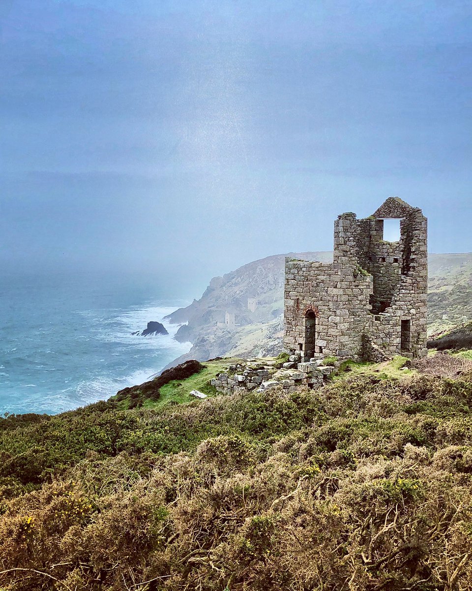 Engine House. #miningheritage #historic #cornwall #cornishcoast #botallack #nationaltrust  <a href="/nationaltrust/">National Trust</a>