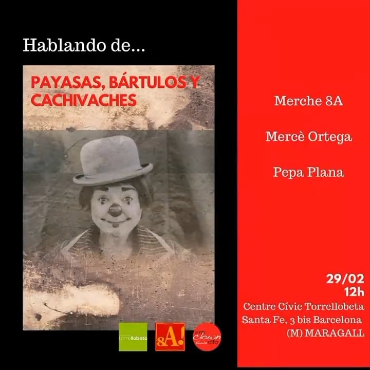 Merche8A's tweet photo. Mañana despedimos nuestra #expo #payasasbártulosycachivaches con una conversación sobre como nace este proyecto y del oficio de #payasa. Os esperamos!! #hablandode
#proyectosquemolan #expodocumental #mujer https://t.co/XXxGOfb1nf