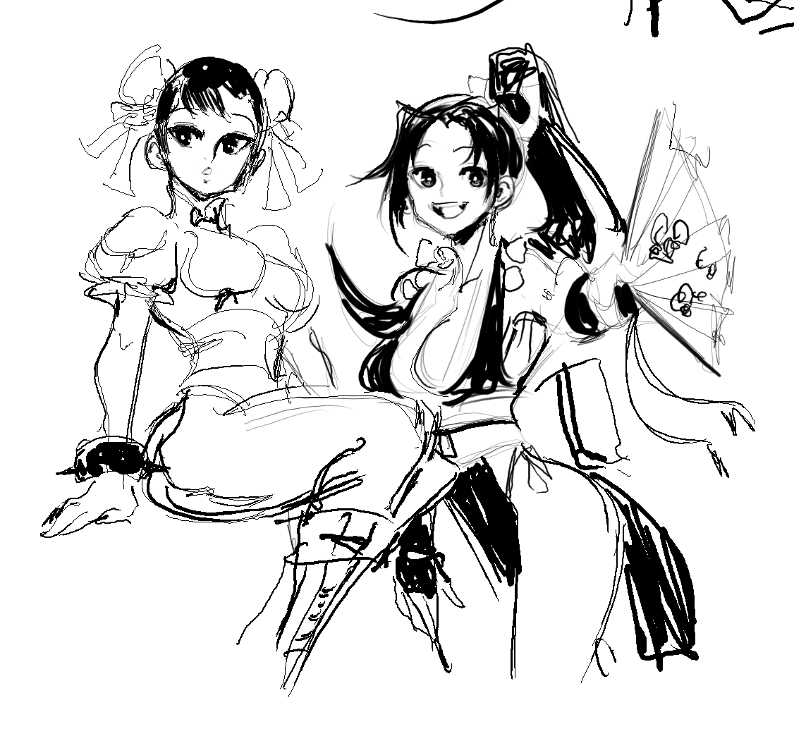 drawpile stuff

#StreetFighter #MaiShiranui 