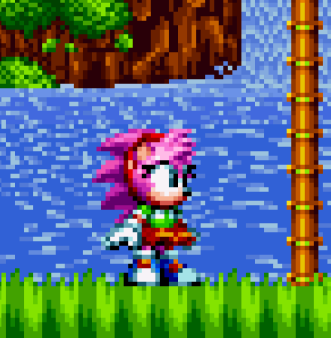 Amy mania sprites by troopsushi : r/SonicTheHedgehog