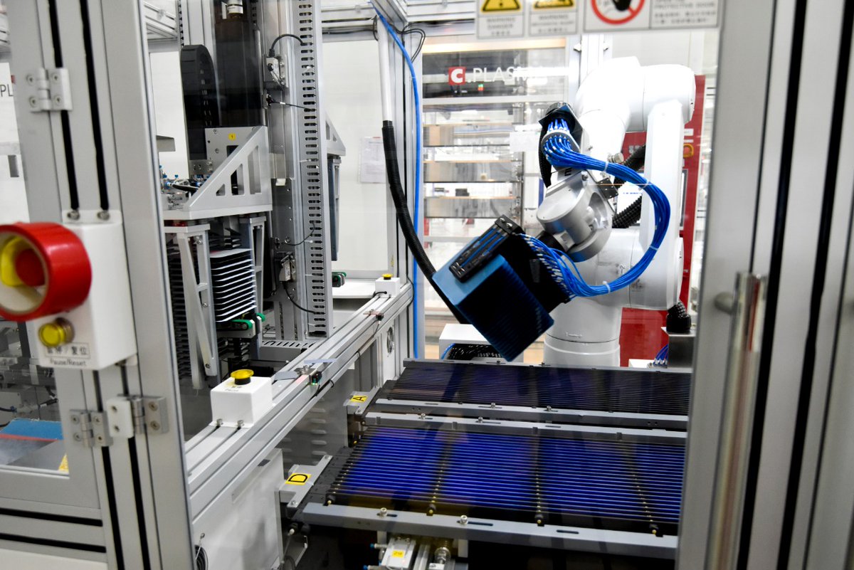 gautam_adani's tweet photo. Solar manufacturing is not just one of the sunshine sectors at @AdaniOnline but a key driver of our sustainability goals. Today I am delighted to share that @AdaniSolar has achieved module production of 1 GW in FY 19-20. Heartiest congratulations to the team. #GrowthWithGoodness https://t.co/WwQMKZamQo