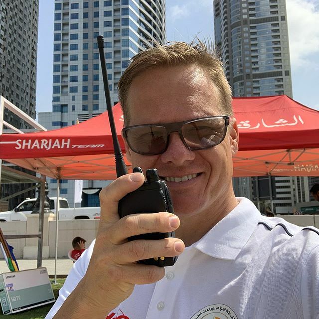 Here we go.... Race director.... F4 Powerboat UAE Championship... #sharjahmarineclub #sharjahmarine #uae #powerboats #racing #uimpowerboating #propstar #samiselio #samiselioteam #sharjahteam
