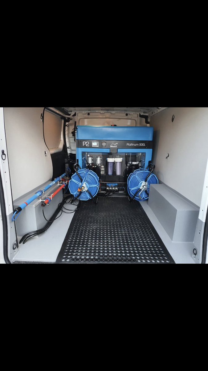 Progress on our new window cleaning van. Please get in touch for a quote 0800 695 9511