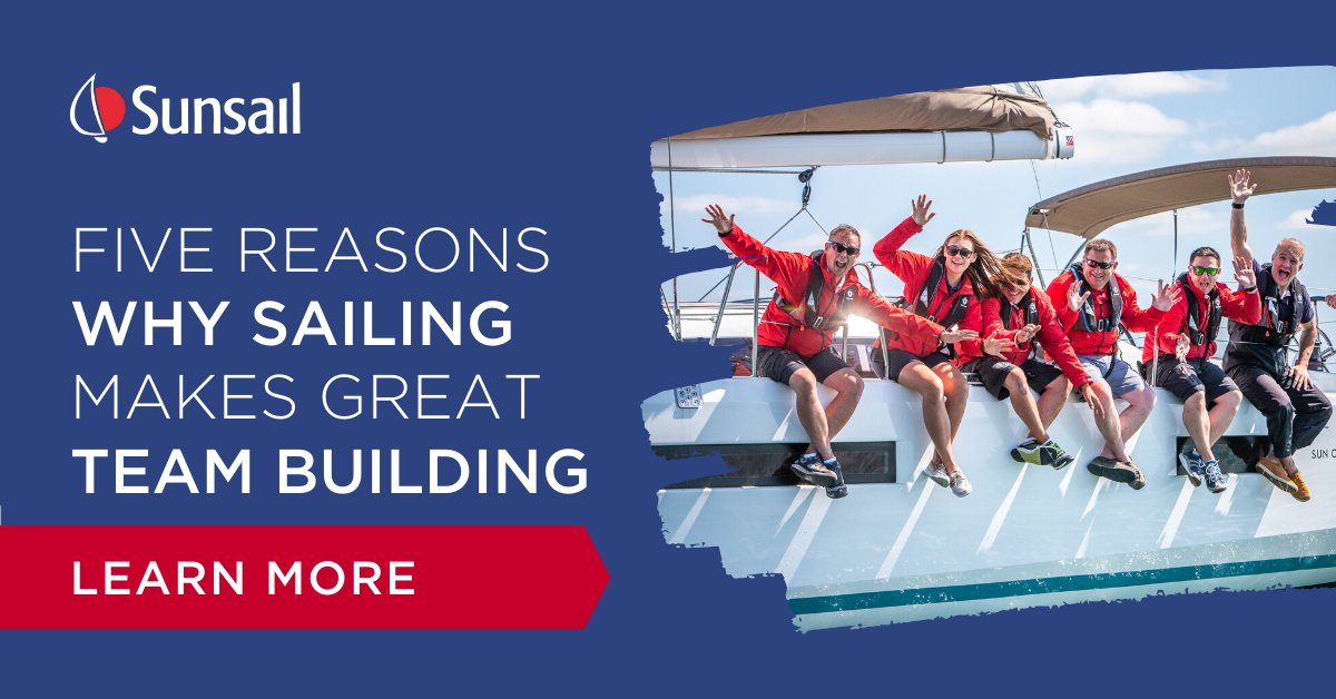 Test the winds and your team. 👊

Read our latest blog article, 5 Reasons Why Sailing is Great for Team Building ▶️ bit.ly/2uGssQY

#Blog #Teambuilding #Sailing #Corporate