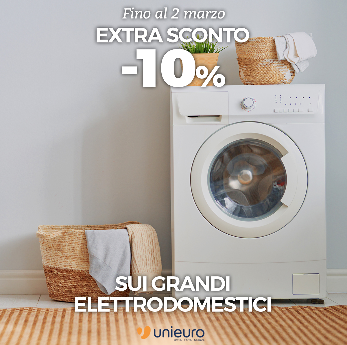 Unieuro's tweet photo. Da Unieuro torna l’#EXTRASCONTO sui grandi elettrodomestici! Rinnovarsi conviene e fa risparmiare sui consumi: https://t.co/2E4OiI3DeO https://t.co/YXt4hSwOk2