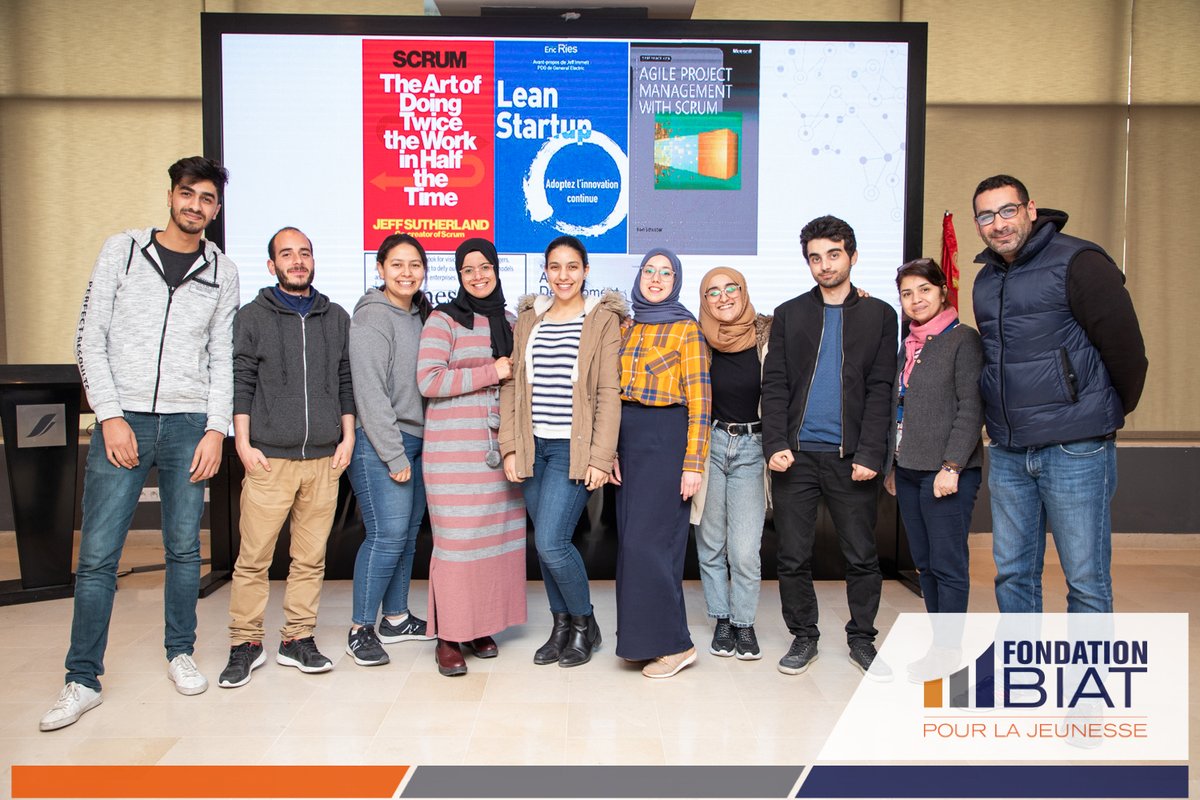 BIATfondation's tweet photo. #Formation #Méthode #Agil #Scrum
#generation_leaders #entrepreneuriat #éducation #excellence #leadership #youth https://t.co/jVf1sPlwlJ