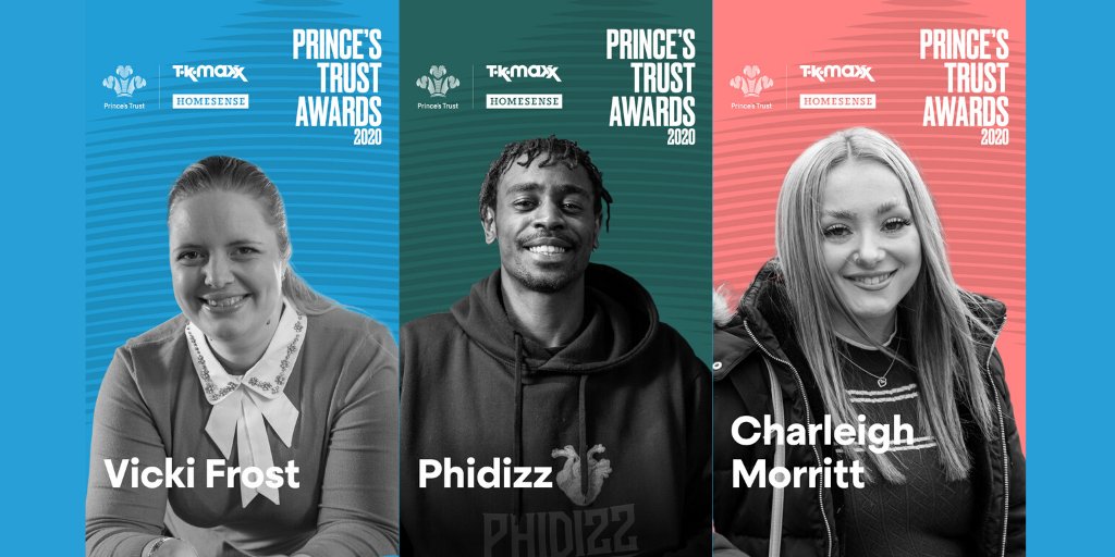 Here is a sneak peak of the 2020 National Prince's Trust Award winners 💯👊

#PrincesTrustAwards🌟