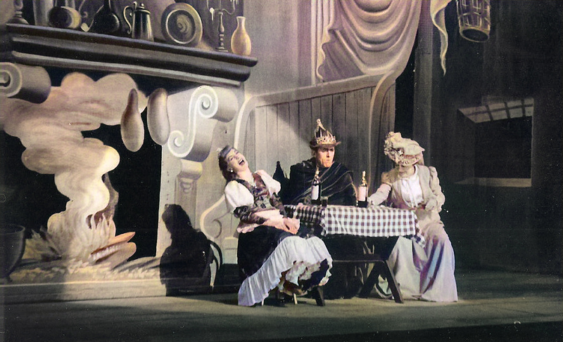 ConorDoyleDUB's tweet photo. @gaiety_theatre #Panto Greats O'Dea, Potter, Hayden and #Derrys Josef Locke(standing beside Fairy Godmother-Ursula Doyle) transferred to colour.@citnaj these photos feature some of #Ireland's greatest entertainers and certainly enhance the pictures. #deoldify https://t.co/fe3GuepRCo
