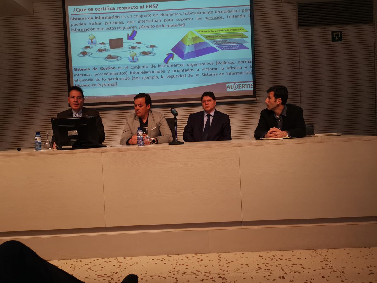 ciberseguracat's tweet photo. L’Agència de Ciberseguretat de Catalunya ha participat a una Sessió Tècnica organitzada per @Unitss_cat sobre l'Esquema Nacional de Seguretat (ENS), analitzant com els diferents marcs normatius, ajuden a millorar la protecció dels nostres sistemes d'informació. #ENS #unitss https://t.co/PvyEYimG5n