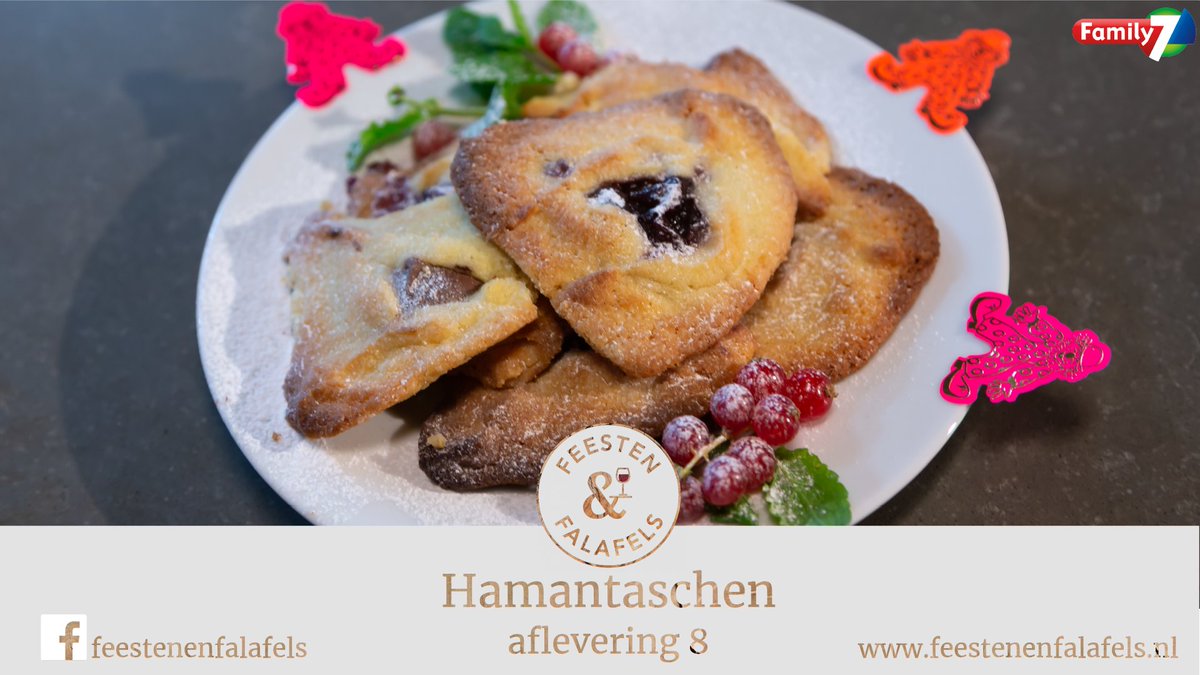 Fam7's tweet photo. Het Poerimfeest is een heel vrolijk feest, waarin ook heerlijke recepten centraal staan. Wil je dat ook zelf thuis maken, dat kan! Kijk voor het recept op https://t.co/CUvTff5DCh

#feestenenfalafels #recepten #Israël #Family7 #kookprogramma #kookidee #gratisrecepten https://t.co/wCg2sstsyb