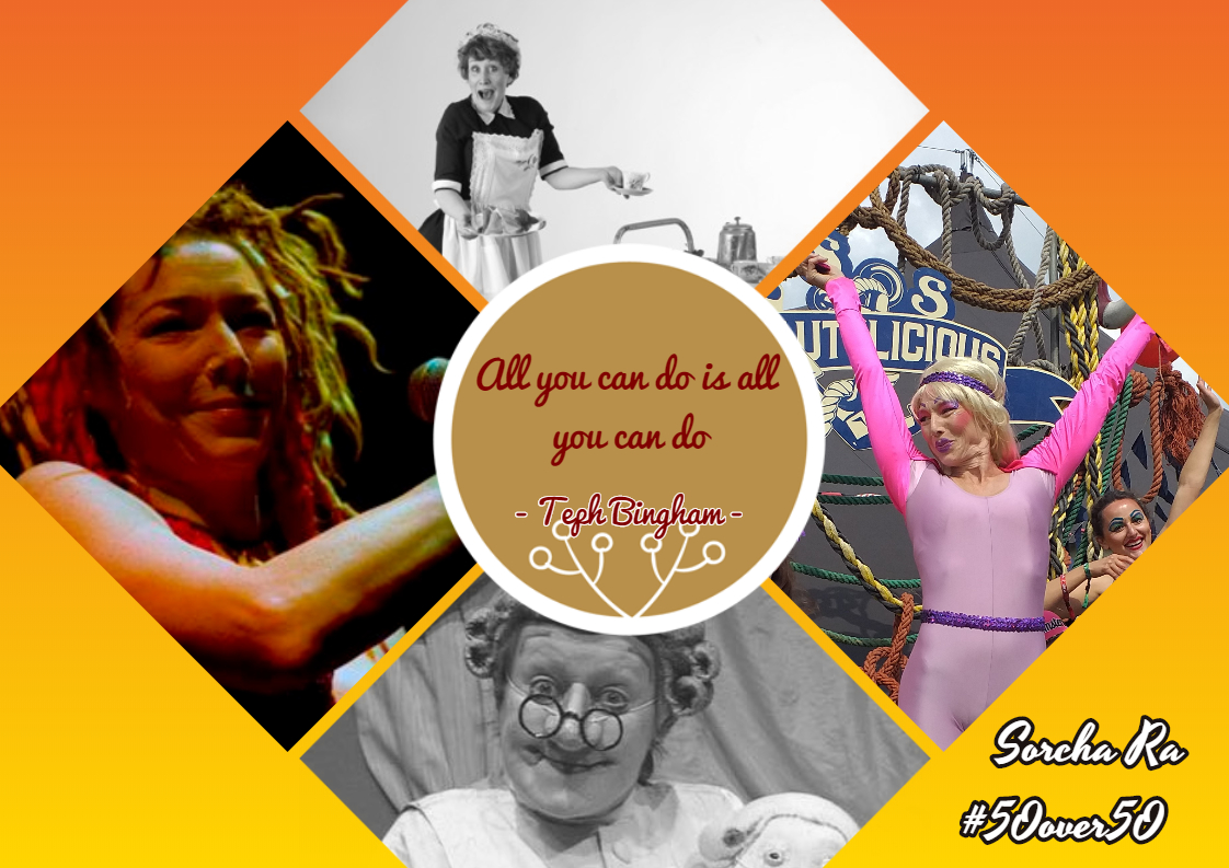 When Teph was a kid she wanted to be… famous! Like a singer, dancer or a showjumper. So she went on to do it. Want to know how she did it? Click here- sorcharablog.com/50-over-50-int…
#50over50
#50artist
#sorcharablog
#50