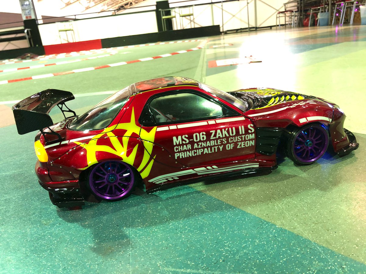 mini49EGA's tweet photo. #pandorarc #rcコレクション #rccollection
シャア専用Rx-7一応完成! https://t.co/KRczyCZ3X2