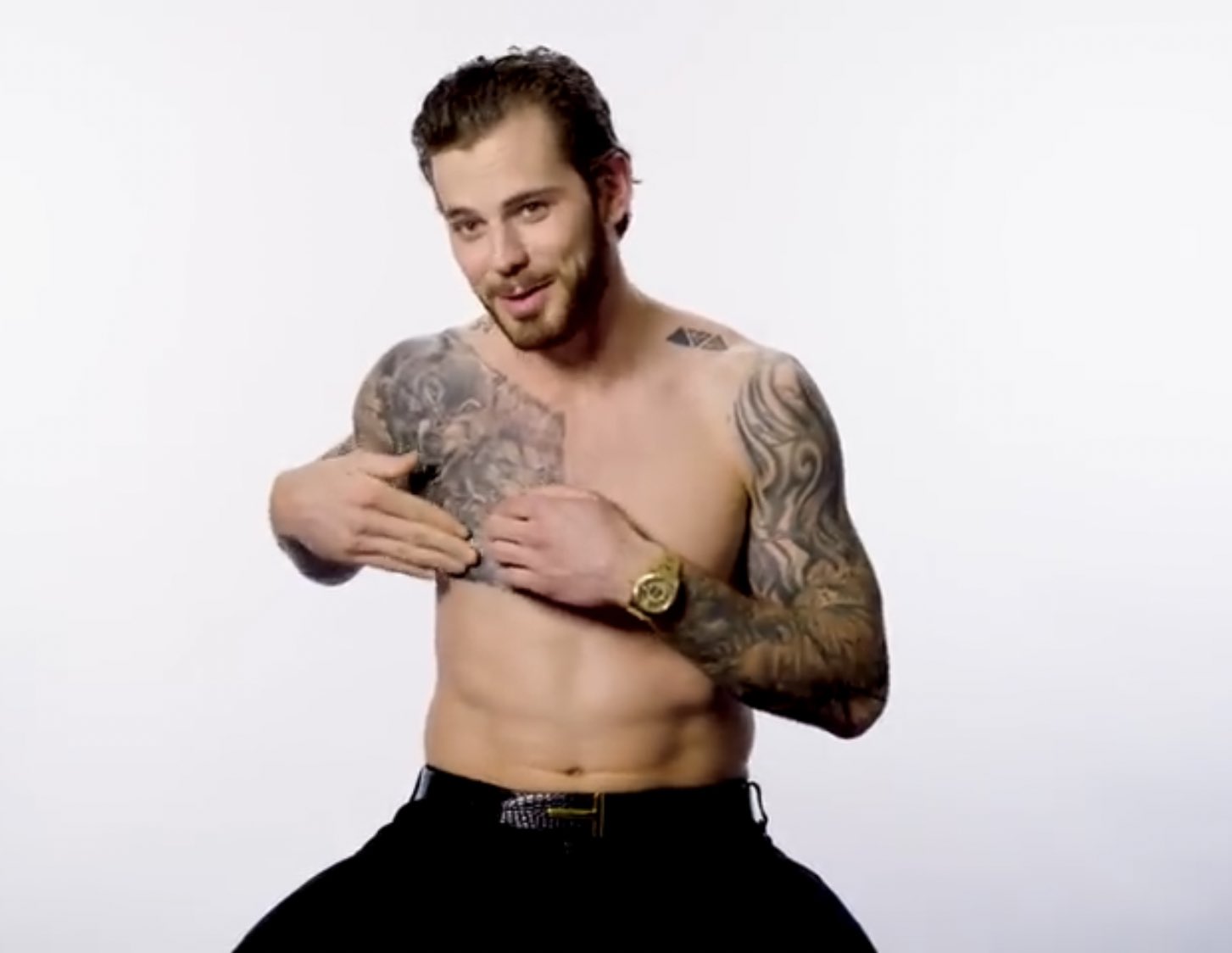 Angela on Twitter: "🏒Day 58🏒 Tyler showin off his tattoos  https://t.co/M7XaxeoNZb" / Twitter