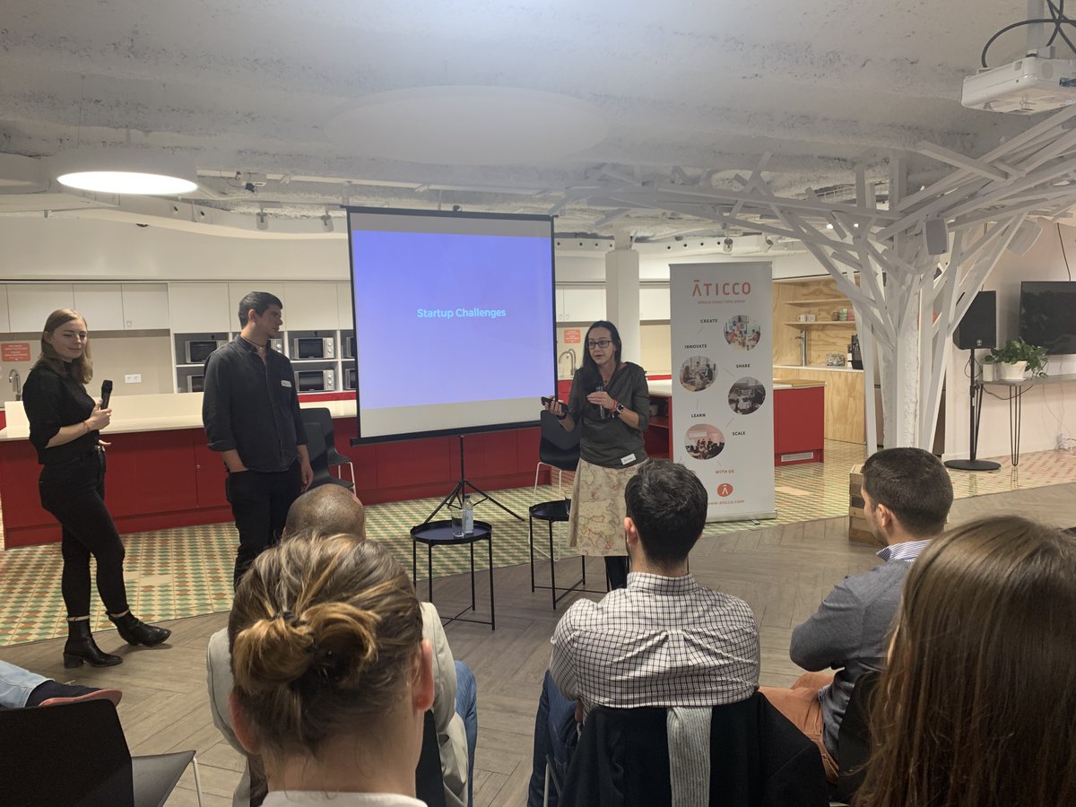 What a great time last evening at the <a href="/TechTribe_bcn/">TechTribe</a> networking event!🍻

We loved the discussions about opening new markets w @travelperk, moving towards profitability w <a href="/joinverse/">Verse App</a> and finding the marketing channel that works w <a href="/glovo/">Glovo</a>

Thanks for having us @AticcoCoworking 🙏