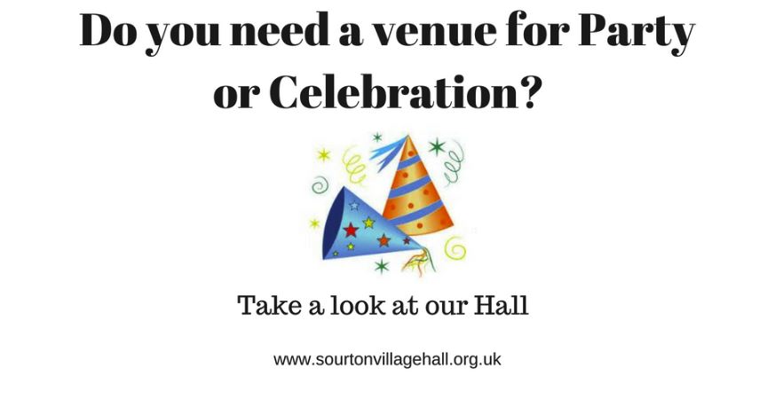 Sourton Village Hall (@sourtonvh) on Twitter photo Are you looking for a #venue for a #celebration Take a look at our hall sourtonvillagehall.org.uk/index.html <a href="/Dartmoor_Hour/">DartmoorHour</a> <a href="/TavistockHour/">Tavistock Hour</a> <a href="/Devon_Hour/">#DevonHour</a> Are you looking for a #venue for a #celebration Take a look at our hall sourtonvillagehall.org.uk/index.html <a href="/Dartmoor_Hour/">DartmoorHour</a> <a href="/TavistockHour/">Tavistock Hour</a> <a href="/Devon_Hour/">#DevonHour</a>