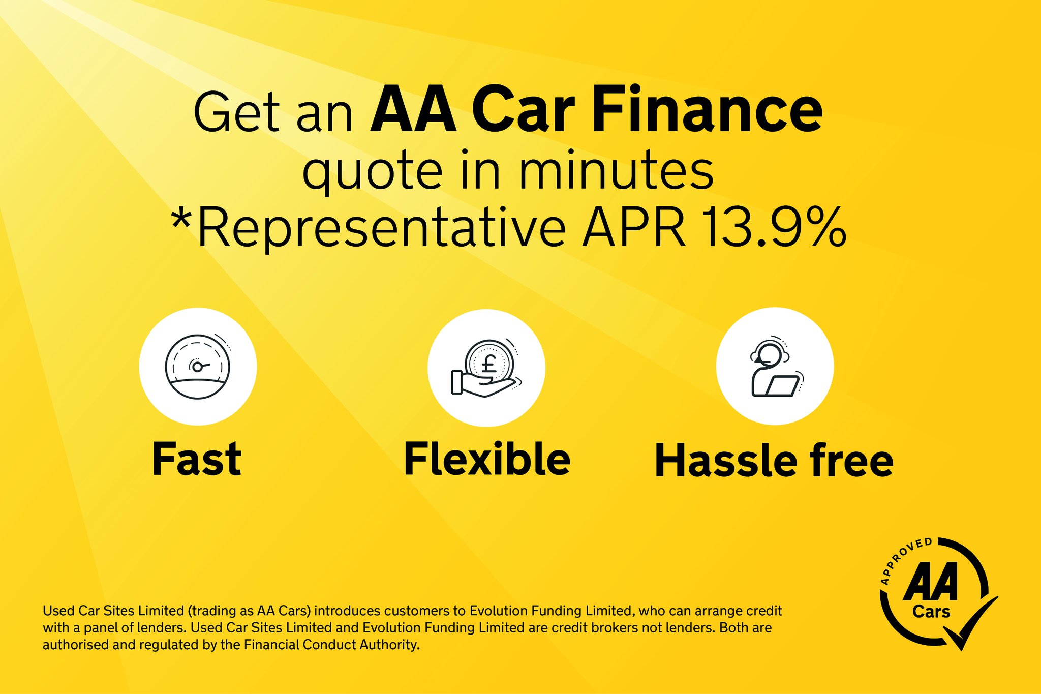 Aa Cars On Twitter What Can You Do In 2 Minutes Find Out If You Re Eligible For Car Finance Without Affecting Your Credit Score Https T Co Kwonjsdyj9 Representative 13 9 Https T Co Yzpaandjpy
