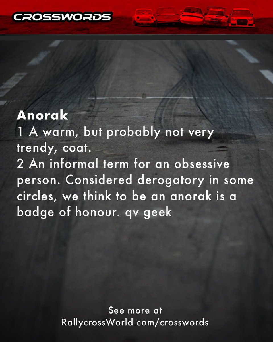 Can’t answer the question but can assist in settling your mind if you’re concerned about being an Anorak.