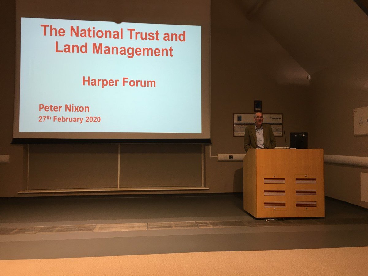 harperforum's tweet photo. Great evening at the Harper Forum last night - Many thanks to Peter Nixon from the National Trust for speaking.

A very interesting discussion about land management, conservation and climate change. 

Attendance: 25

Next week: Miriam Parker, Independent Livestock Consultant 🐄🐏 https://t.co/rraVmUceGs