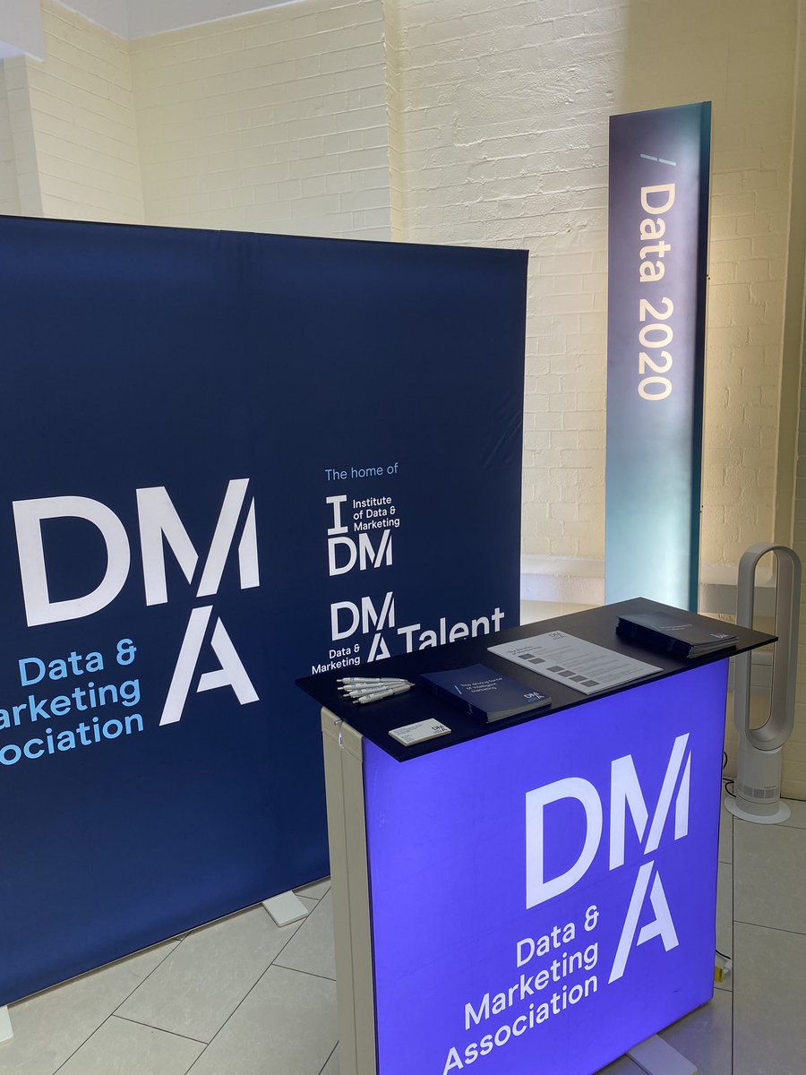 DMA_UK's tweet photo. We’re here at Data 2020. We’ll be examining how #data works best, for the people it belongs to and the brands that crave it. Thank you to our sponsors @onetrust @datacompliant &amp; @xynicsdata #dmaevents https://t.co/OhJsSUTaFu