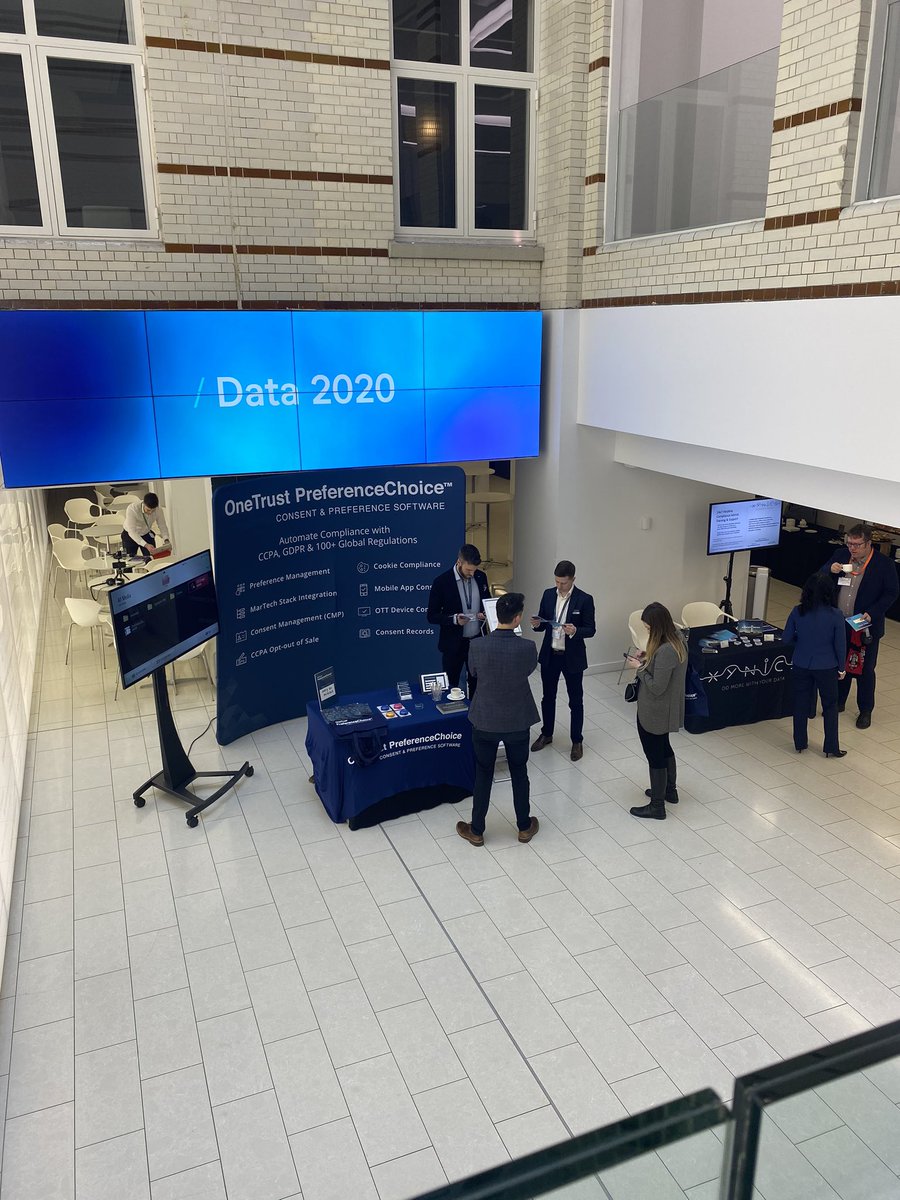 DMA_UK's tweet photo. We’re here at Data 2020. We’ll be examining how #data works best, for the people it belongs to and the brands that crave it. Thank you to our sponsors @onetrust @datacompliant &amp; @xynicsdata #dmaevents https://t.co/OhJsSUTaFu