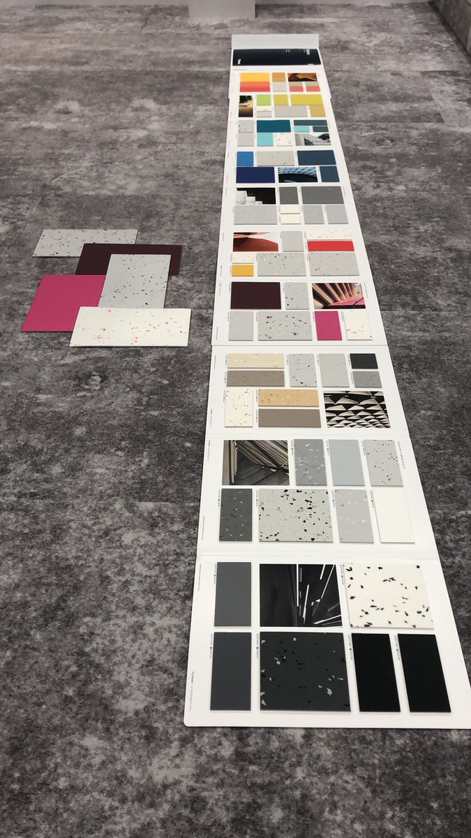 Today I’m talking to Aimie &amp; Kirsty <a href="/DaleOffices/">Dale Office</a> about exciting Heterogeneous tones from the Platinium range <a href="/TarkettUK/">Tarkett UK</a> #floors #interiors #workplace