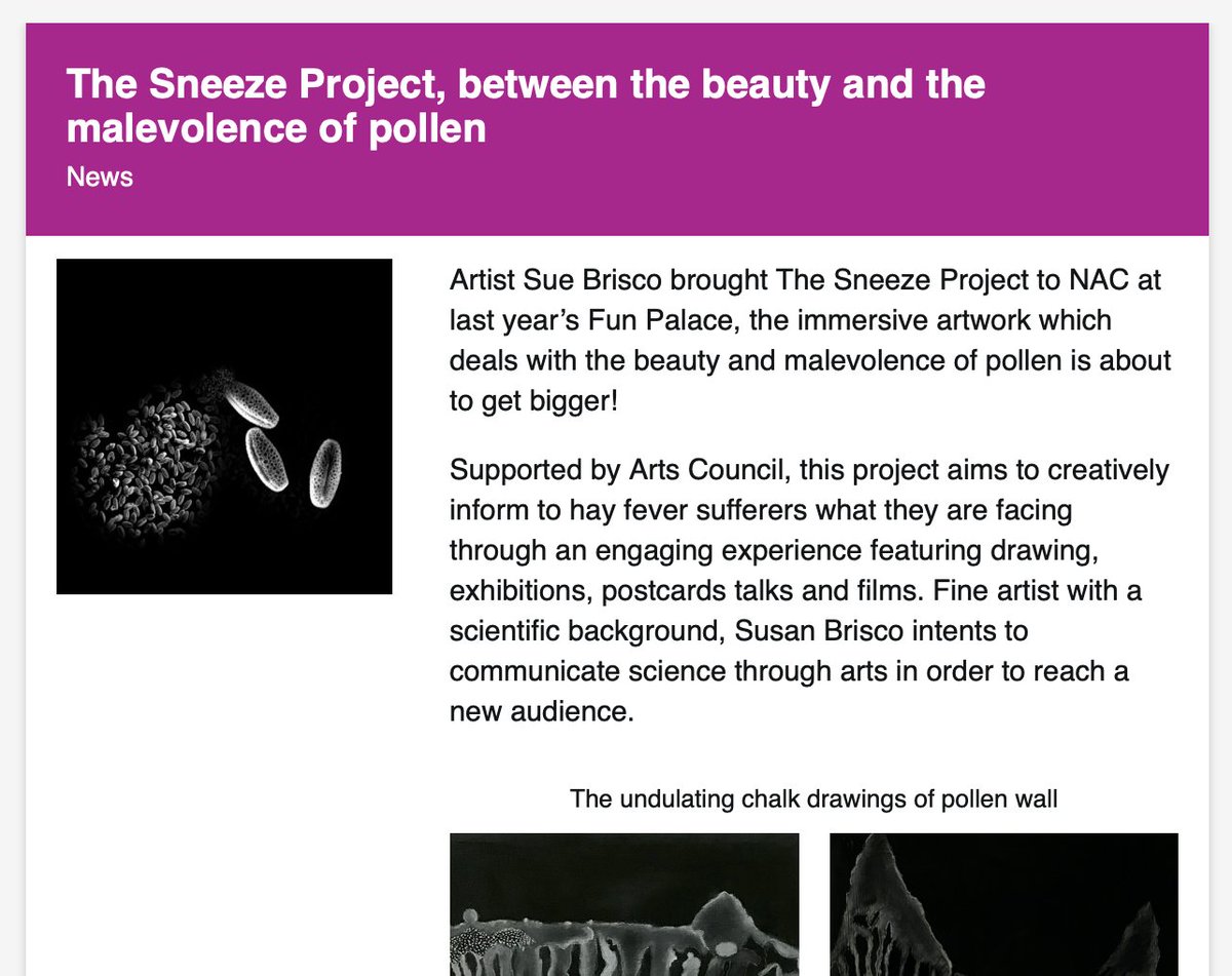 sneezeproject1's tweet photo. After taking part in their Fun Palace event last year, we are excited to be continuing our collaboration with Newhampton Arts Centre with their new blog post about The Sneeze Project’s work 🌿 Check out the post below to learn more...

https://t.co/hmVsmHlU3b 

@ace_national https://t.co/yfS4k1ZS5H