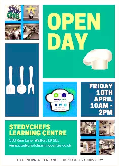 stedychefs's tweet photo. We have arranged an open day on a bank holiday to give people who have work commitments the opportunity to come see our service. Do you know someone who may benefit from our unique service
☎️01519361968 👨‍🍳👩🏽‍🍳💙@stedychefs #cookeryschool #disabilities #knowsley #liverpool #sefton https://t.co/Fudli5opXh
