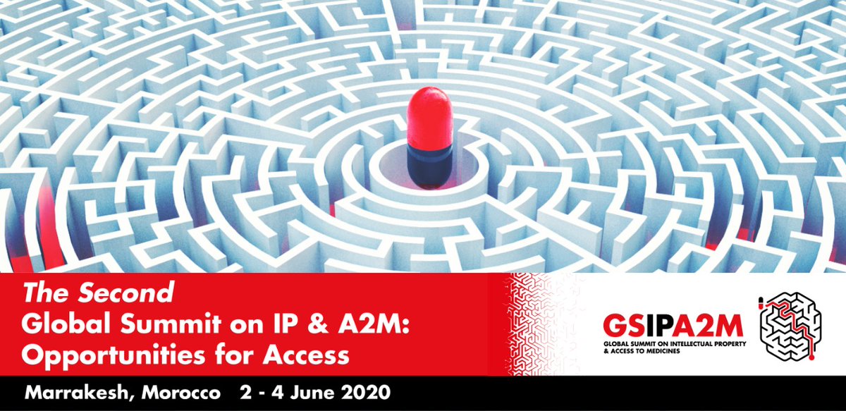 affordabledrugs's tweet photo. Work on IP and #access2meds?

Check out our 2nd Summit, focused on 'Opportunities for Access' in #Marrakesh, June 2020 - including how to enquire about attending: https://t.co/98QgkkE4WW

#HIV #HCV #TB #cancer #MakeMedicinesAffordable #GSIPA2M #IPA2M #TreatPeopleRight https://t.co/CT6QiwjqJ9