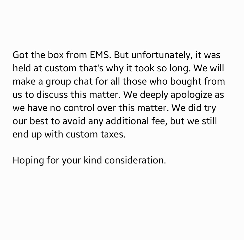 studi0seven's tweet photo. UPDATE ‼️

PLEASE READ CAREFULLY. https://t.co/fGjDwwz3Q8