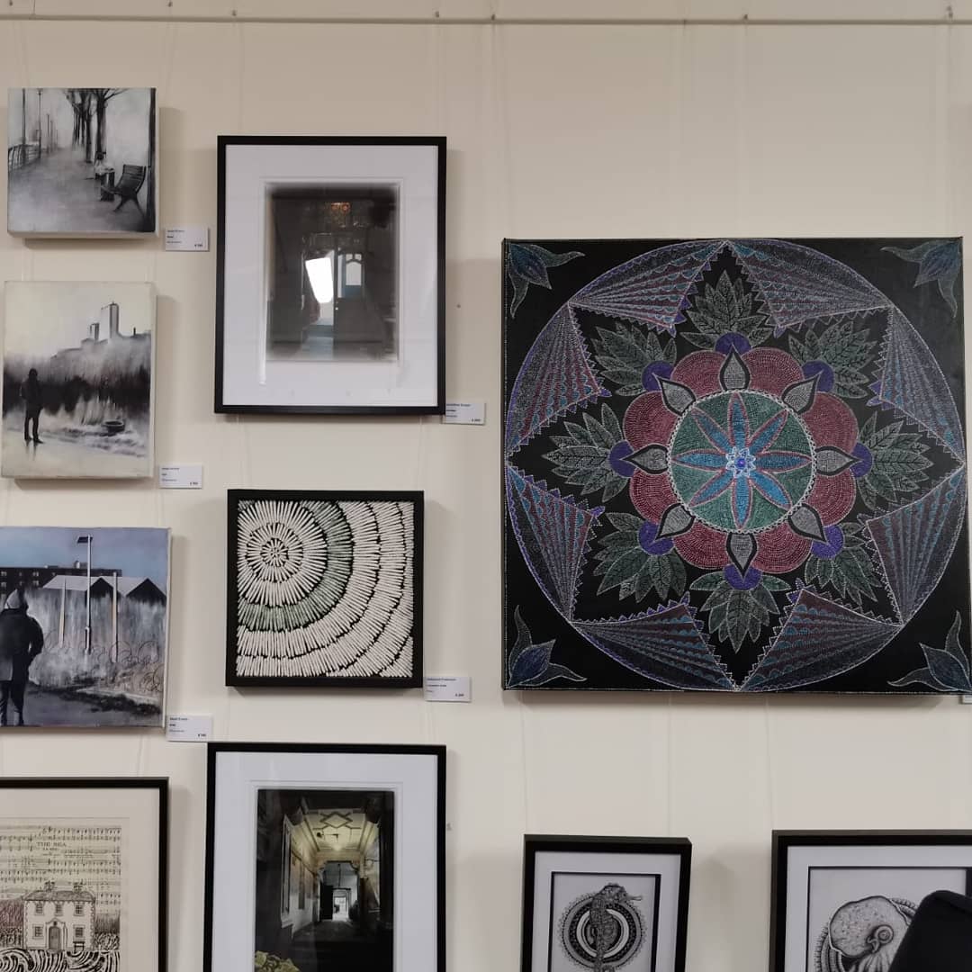 michones_art's tweet photo. Last night I got to see my own work on display for the very first time ❤️ Introducing Pahar, now at Technically Brilliant Art, Warrington 🎨 https://t.co/VNPs63OrCU