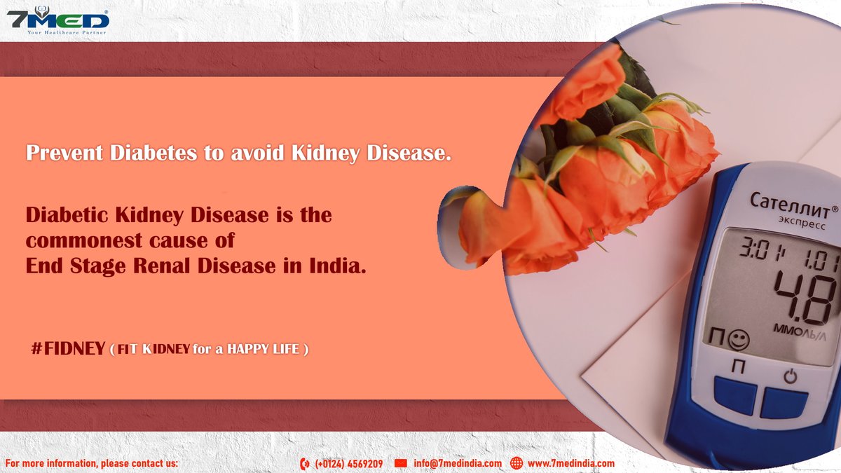 7medIndia's tweet photo. Prevent Diabetes & eliminate biggest risk factor for Chronic Kidney Disease.
Eat Healthy, Exercise, Drink lot of Water & Quit Smoking & Drinking to prevent diabetes.
#FIDNEY #7med #7MedWKD #health #dialysis #Move4Kidneys
Refer src: https://t.co/TVKoRg4exw & Healthline https://t.co/ipGTwb9emk
