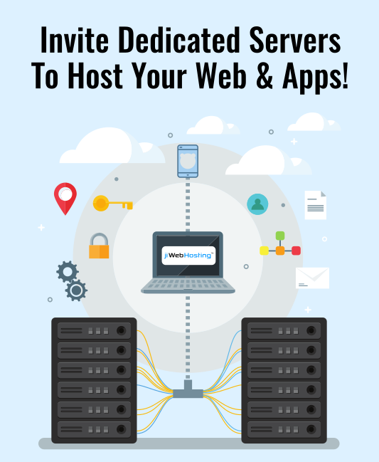 JiWebHosting's tweet photo. Get reliable, affordable, and dedicated server hosting from #jiWebHosting. By choosing our hosting plan including #dedicatedservers, you will get hassle-free maintenance, customization, unique IP address, etc for both your #web and #apps. 
#jiWebTech #MobileAppHosting #ManagedVPS https://t.co/6ztlD3QIx6