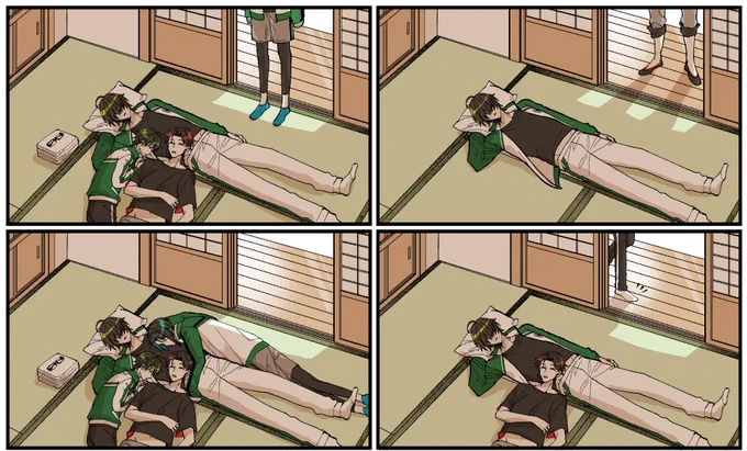 江の昼寝② 