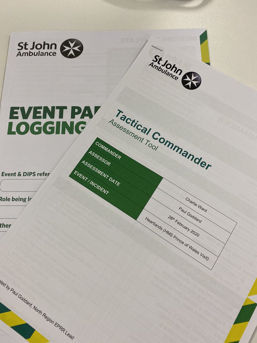 paulgoddard87's tweet photo. Today I am conducting a #TacticalCommand assessment on @CharlieWard5 from @sja_CMevents whilst he is looking after all SJA resources and personnel for the visit of @HMSPWLS to #Liverpool https://t.co/PrQTY6HoKh