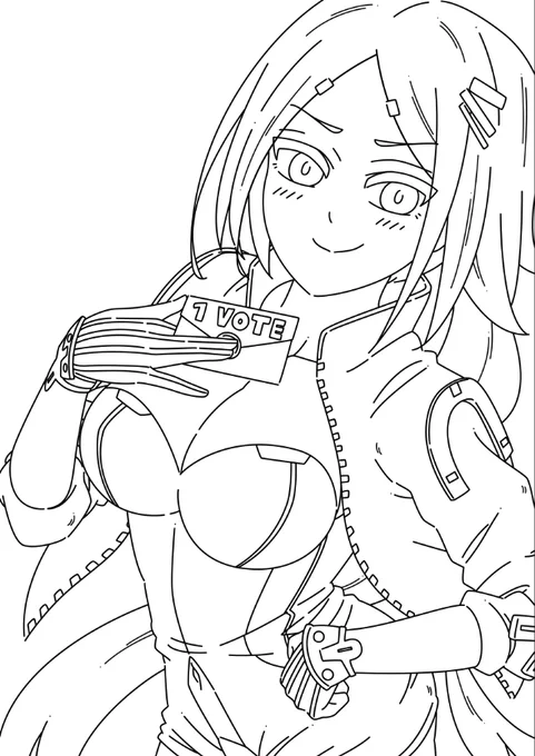 commission lineart done~ #WIP 