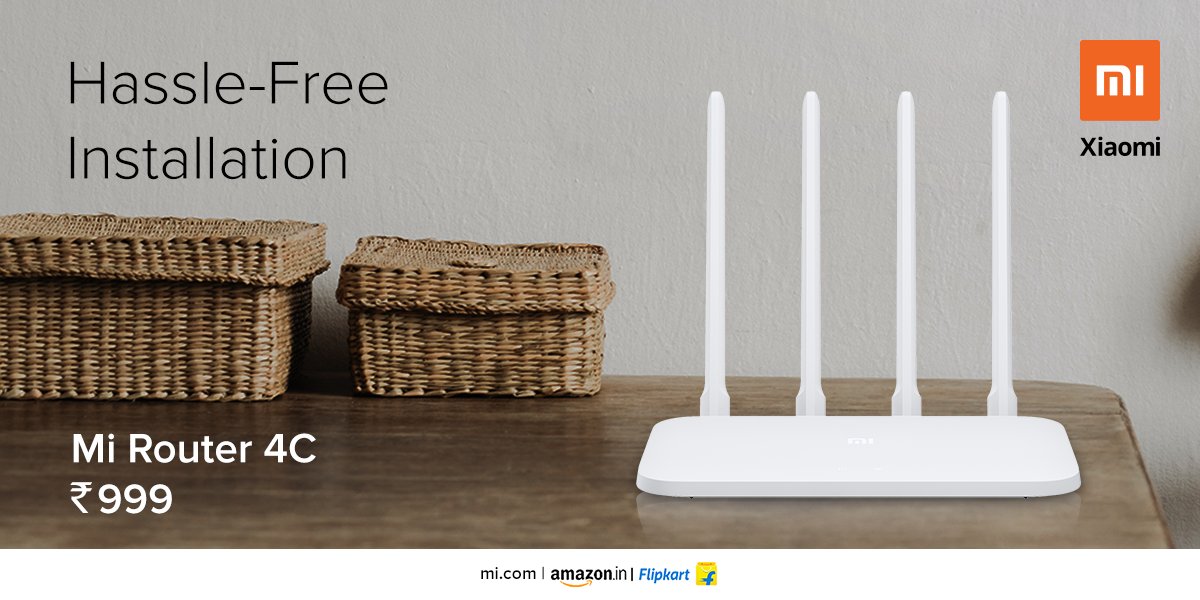 Xiaomi India on X: Got yourself a #MiRouter4C or planning to get one?  Here's a step-by-step installation guide for you -   You can set up the Mi Router 4C as a