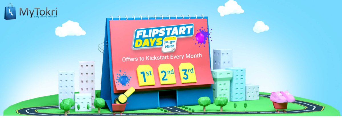 mytokri's tweet photo. Flipstart Days gives you a chance to shop for your favourite products while you continue to save. Enjoy special discounts and offers for the first three days of every month. The sale of the Flipstart Days is scheduled for the 01st - 03rd March'20 :- https://t.co/1yeUxYirV3 https://t.co/i8GpIrZDCz