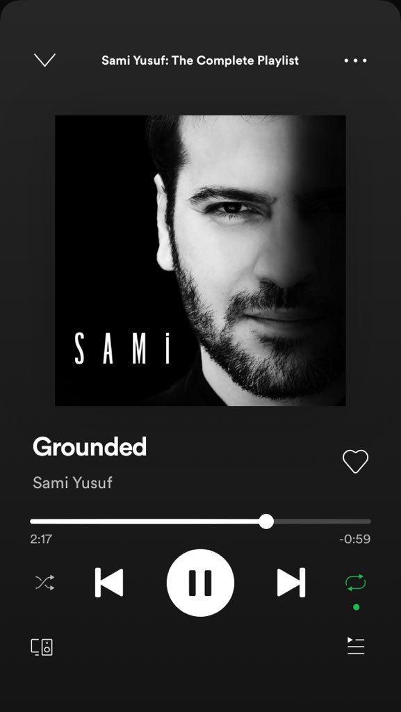 JudyConda's tweet photo. I just listened @SamiYusuf #SAMi #SAMiEP album this afternoon & his tracks of the songs are so powerful and mystical fantasy of the tracks.
This is an blessed and spiritual gift that I love to listen everyday. ๐
๐ถ Grounded
*favorite tracks https://t.co/X6Uw7wo5nI