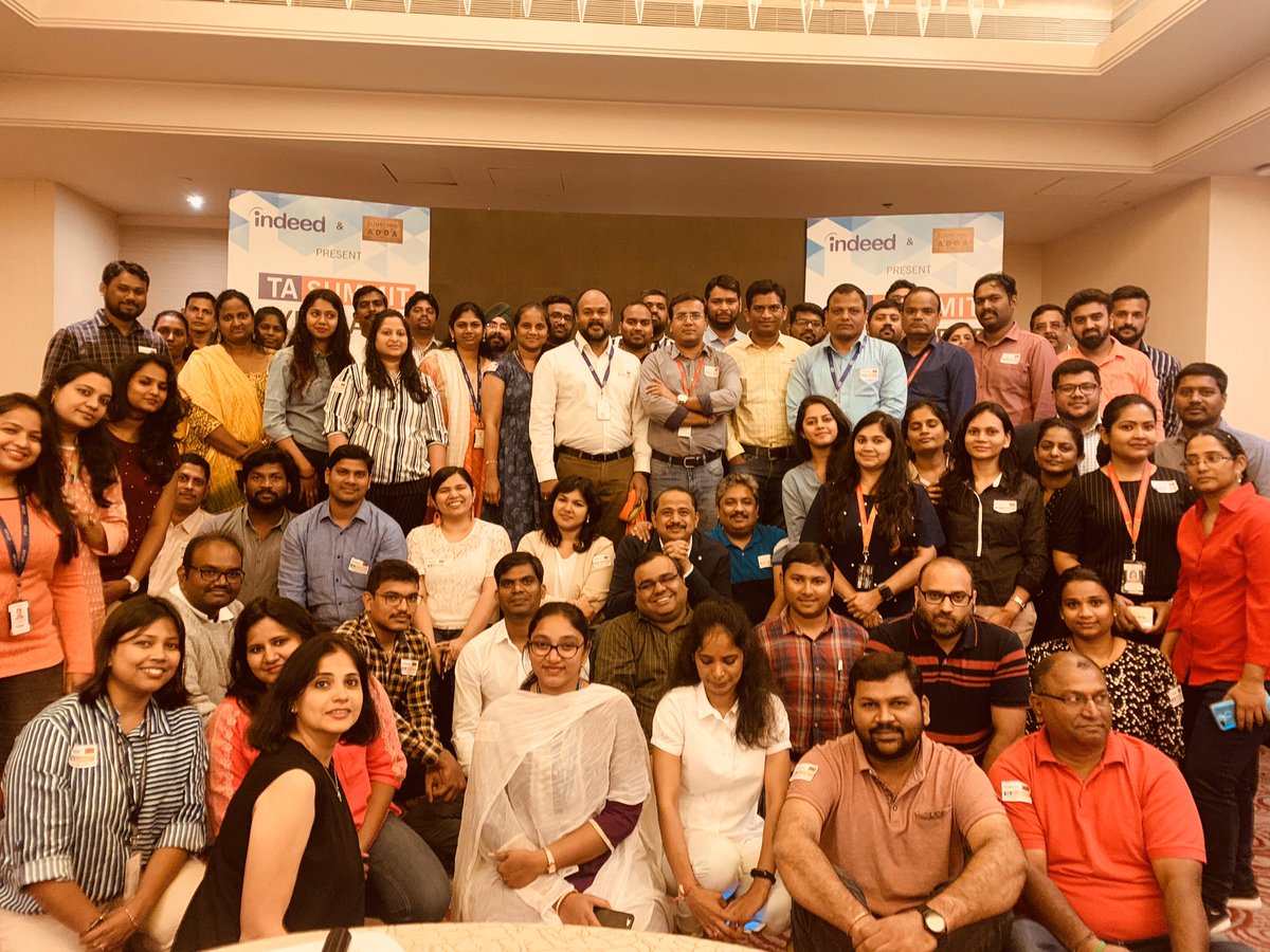 mitcchduddani's tweet photo. And thats a wrap to #tasummit #Hyderabad #indeed @Indeed_India https://t.co/eN7lxNKjav