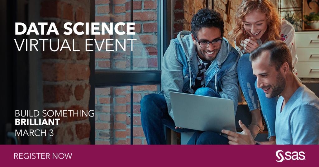 sasforums's tweet photo. Learn how you can break into #DataScience with @SASsoftware @haaltaie. Sign up to get an introduction to #AI in the industry https://t.co/Pn9CsGFZiD. #IAMDataScience #SDSE2020 https://t.co/EgfViuWXoQ