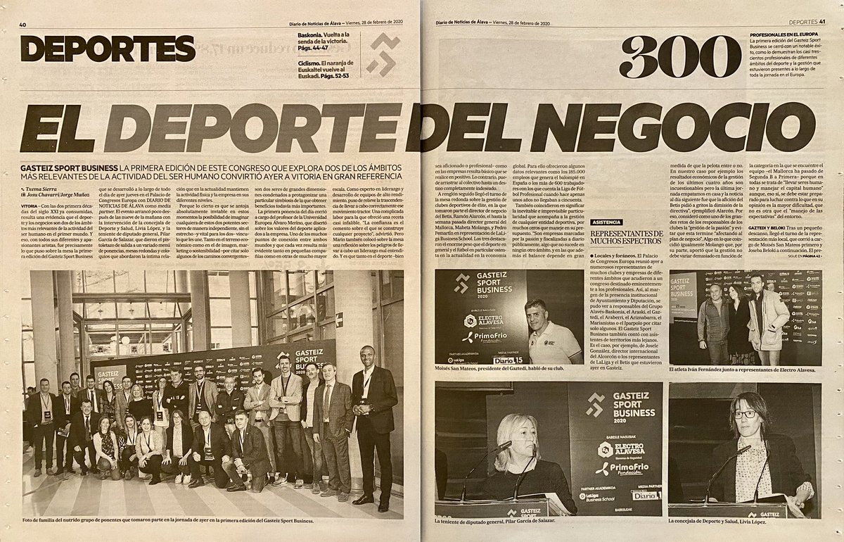 Electro_Alavesa's tweet photo. El deporte del negocio. @GasteizB #GSB20 #valores #patrocinio  #mecenazgo Vía @NoticiasdeAlava https://t.co/jgkR3AD50B