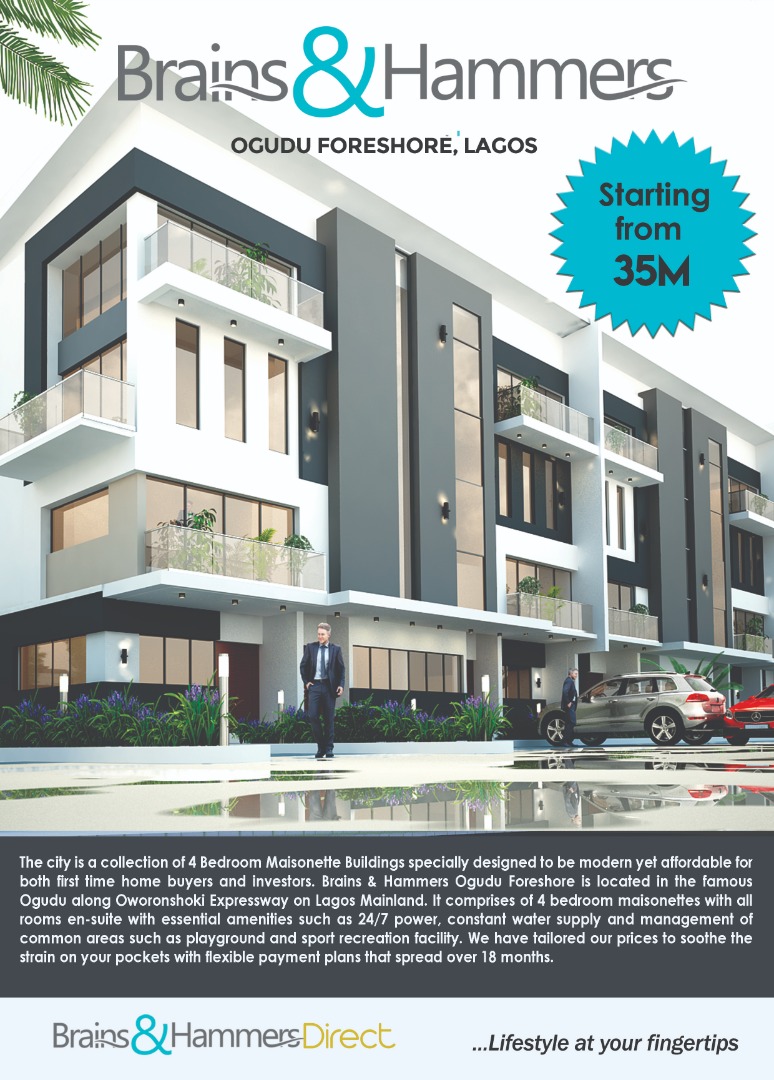 Peithosads's tweet photo. Brains &amp; Hammers Direct has embarked on a project to deliver #ANewLagos, an exclusive #residential area that offers #Safe and #Secure, #HighStandard living within an #Affordable budget in Lagos Nigeria.

For Enquiries: 
Calls Only - 08035517851 
WhatsApp Only - 07088802948 https://t.co/x4APNPnv3Q