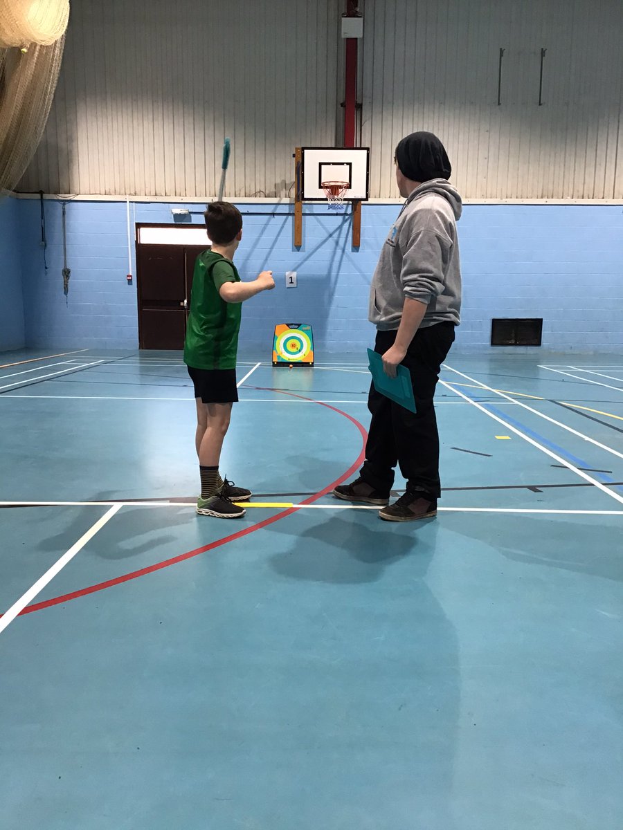 PixmorePE's tweet photo. Great Archery competition yesterday both teams did really well scoring lots of points along the way. They really enjoyed the experience given to them by @NorthHertsSSP and @Herts_DSF #TeamPixmore #FollowingSuccess https://t.co/LhuRbD9uEW