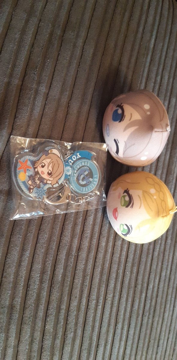 THEY FINALLY CAME OMG 😭😭

i thought i couldn't mention you at first but thank you so much
<a href="/animexmerch/">ᴍᴀʀᴄʏ sᴇʟʟs</a> they are so cute and im  so glad to have them!!