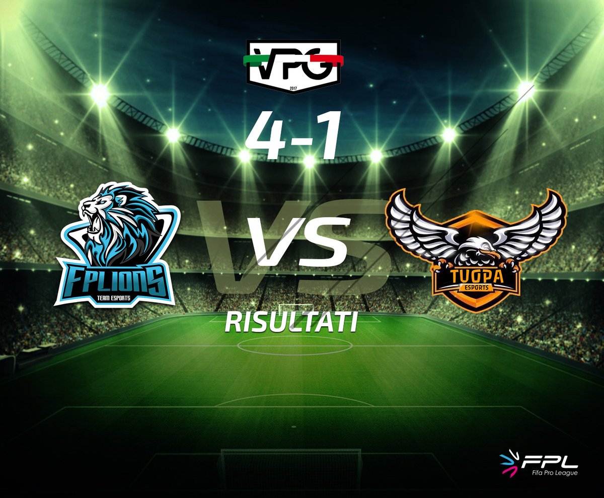 FifaProLeague1's tweet photo. °RISULTATI°
Splendida settimana per i nostri leoni, 2 Vittorie su 2.
Ottimo Rullino di Marcia!
Go Lions Stay Hungry 
@VPG_Italy https://t.co/TvGGqJBVB8
