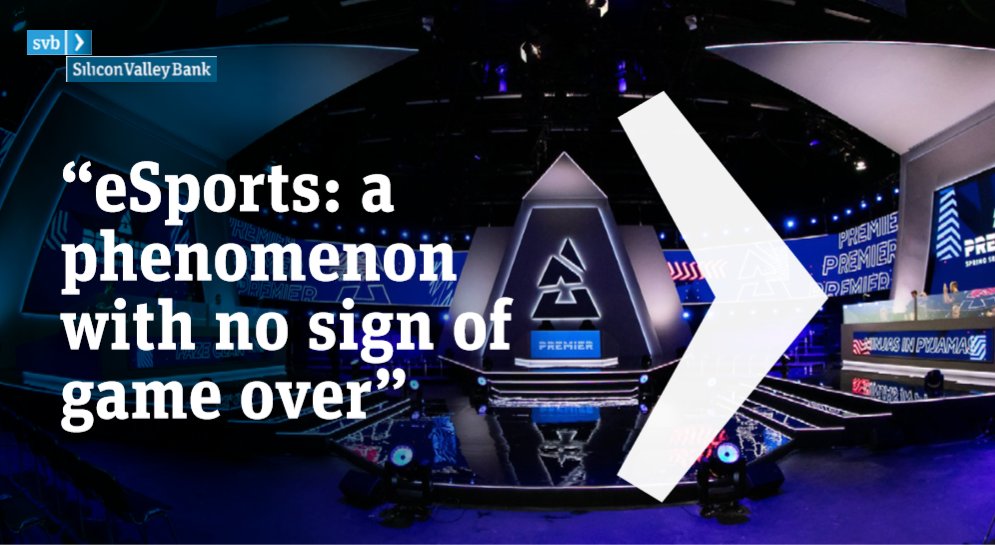 It’s getting harder to ignore the shake-up eSports is causing all around the world. <a href="/SVB_UK/">SVB UK is now HSBC Innovation Banking UK</a> VP Baily Morrow <a href="/bmorrowSF2LDN/">Bailey Morrow</a> looks at eSports growth in EMEA in relation to investments &amp; challenging traditional sports for audience numbers.
svb.com/blogs/bailey-m… 
#SVB