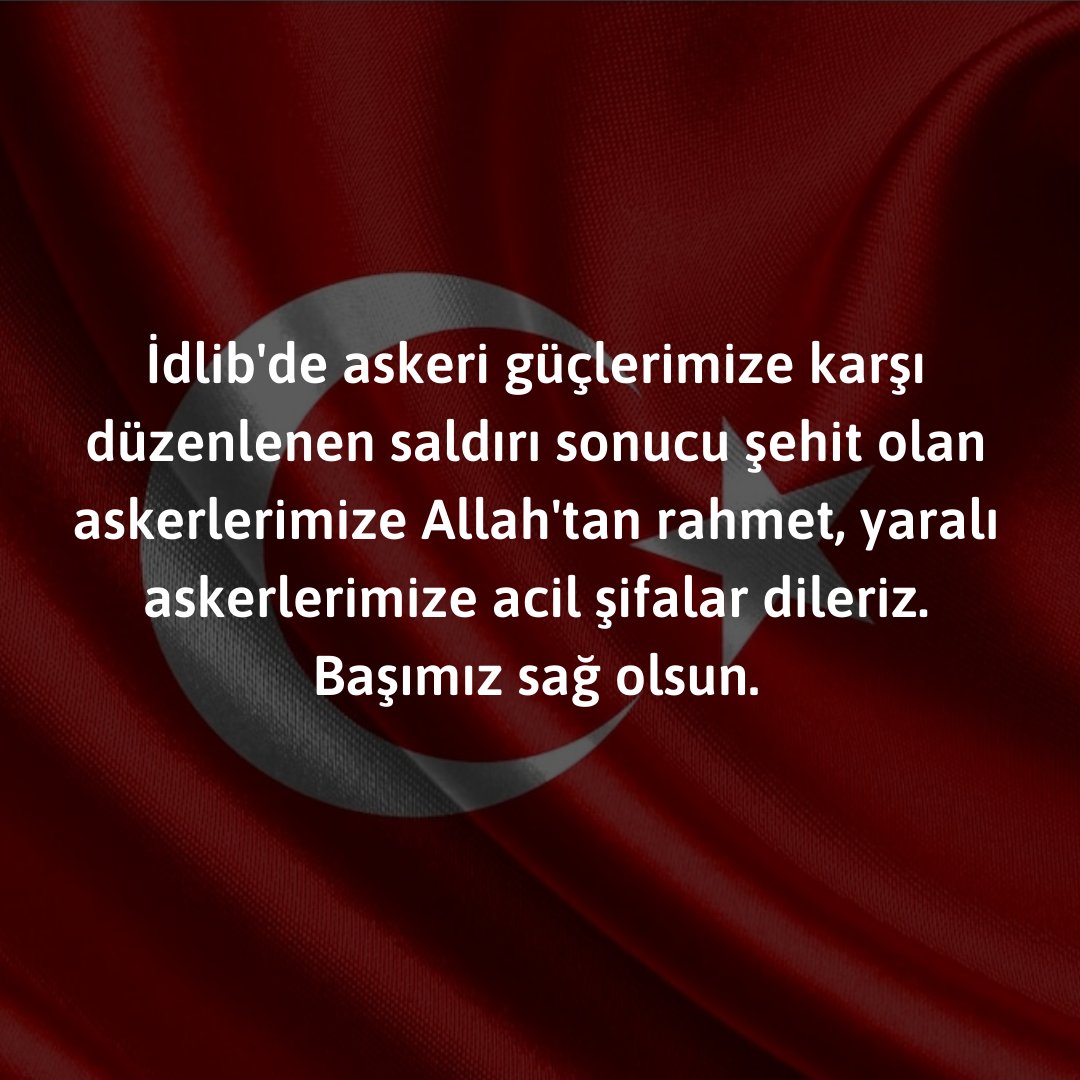 Başımız sağ olsun.