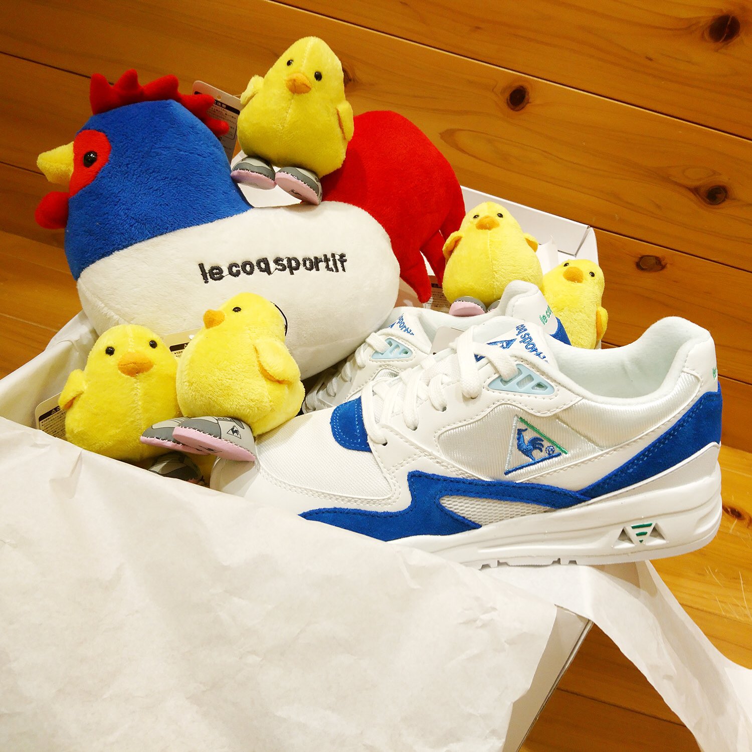 未使用】新品 ルコック le coq sportif ぬいぐるみ マスコット