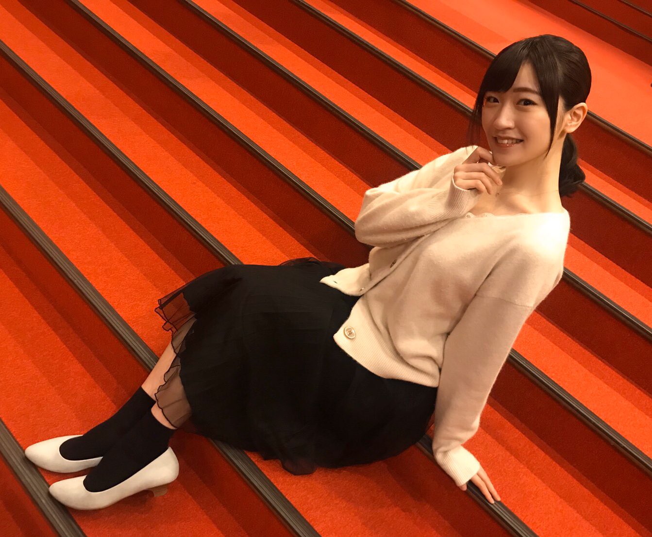 ホワイト スニーカー　Mサイズ 室内試着のみ　鈴木亜美さん 鈴木亜美さん ami さん 厚底ホワイトスニーカー Mサイズ - メルカリ